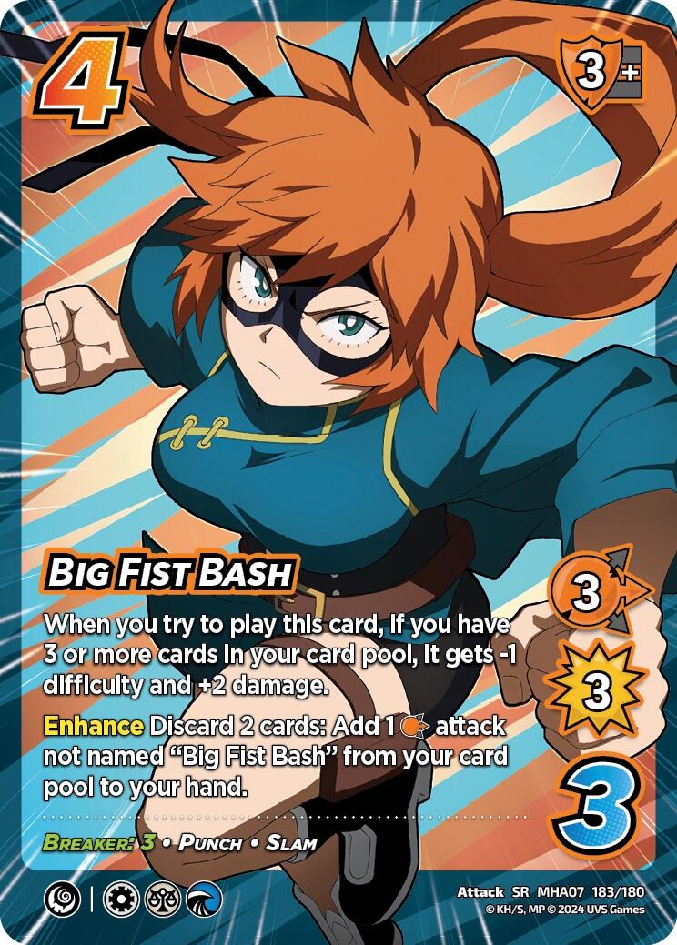 Big Fist Bash [Girl Power] | Boutique FDB TCG