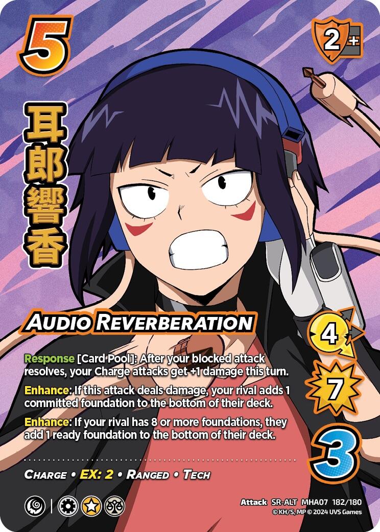 Audio Reverberation (Alternate Art) [Girl Power] | Boutique FDB TCG