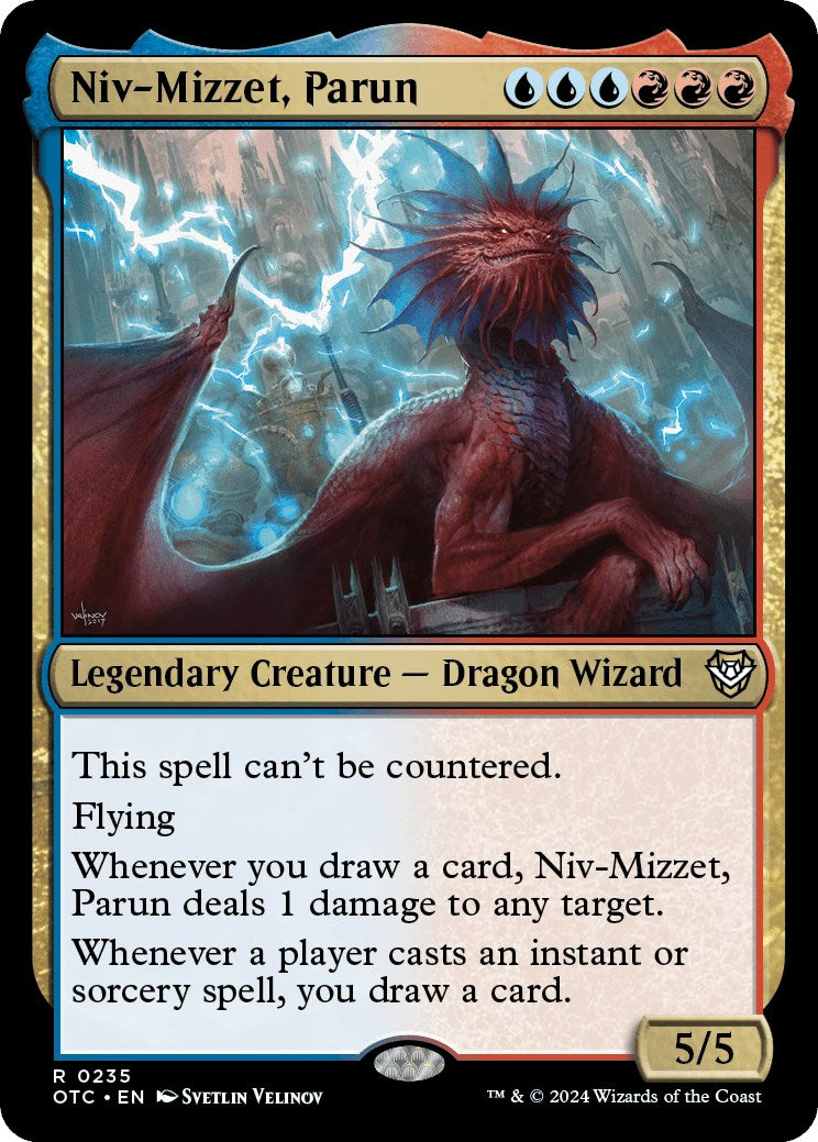 Niv-Mizzet, Parun [Outlaws of Thunder Junction Commander] | Boutique FDB TCG