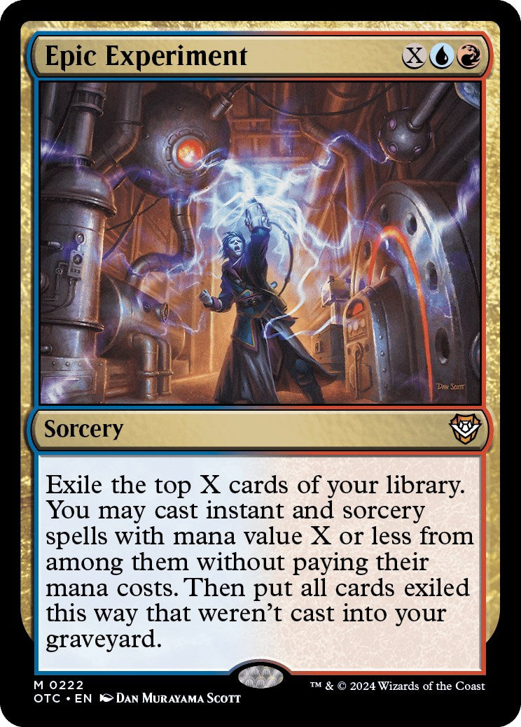 Epic Experiment [Outlaws of Thunder Junction Commander] | Boutique FDB TCG