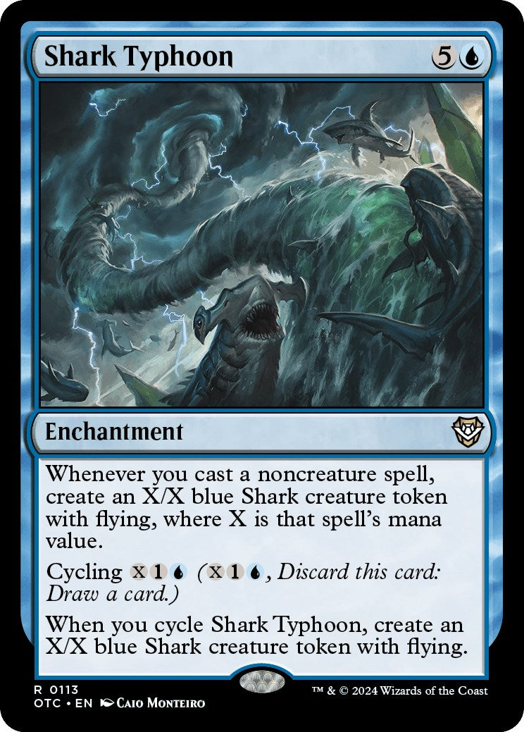 Shark Typhoon [Outlaws of Thunder Junction Commander] | Boutique FDB TCG