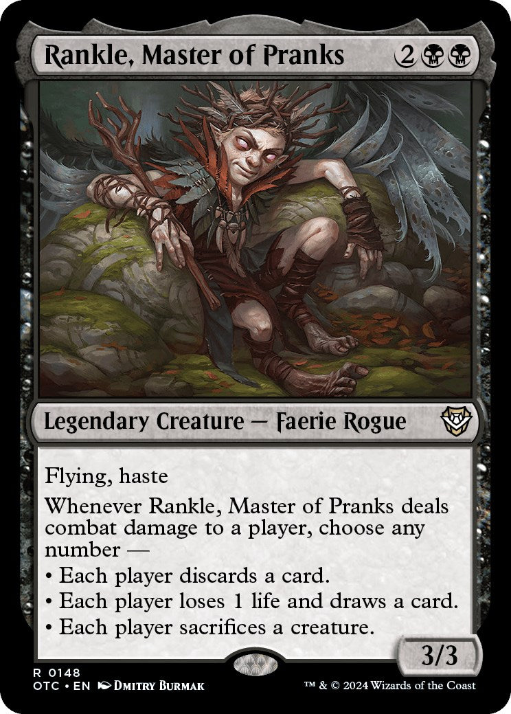 Rankle, Master of Pranks [Outlaws of Thunder Junction Commander] | Boutique FDB TCG