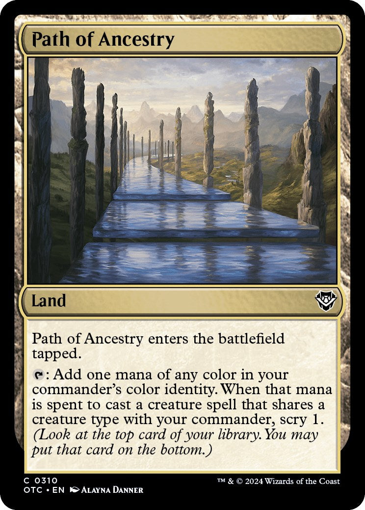 Path of Ancestry [Outlaws of Thunder Junction Commander] | Boutique FDB TCG