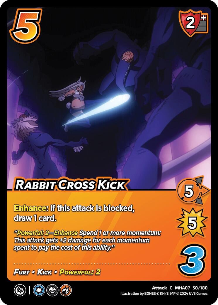 Rabbit Cross Kick [Girl Power] | Boutique FDB TCG