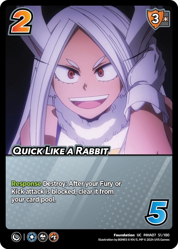 Quick Like a Rabbit [Girl Power] | Boutique FDB TCG