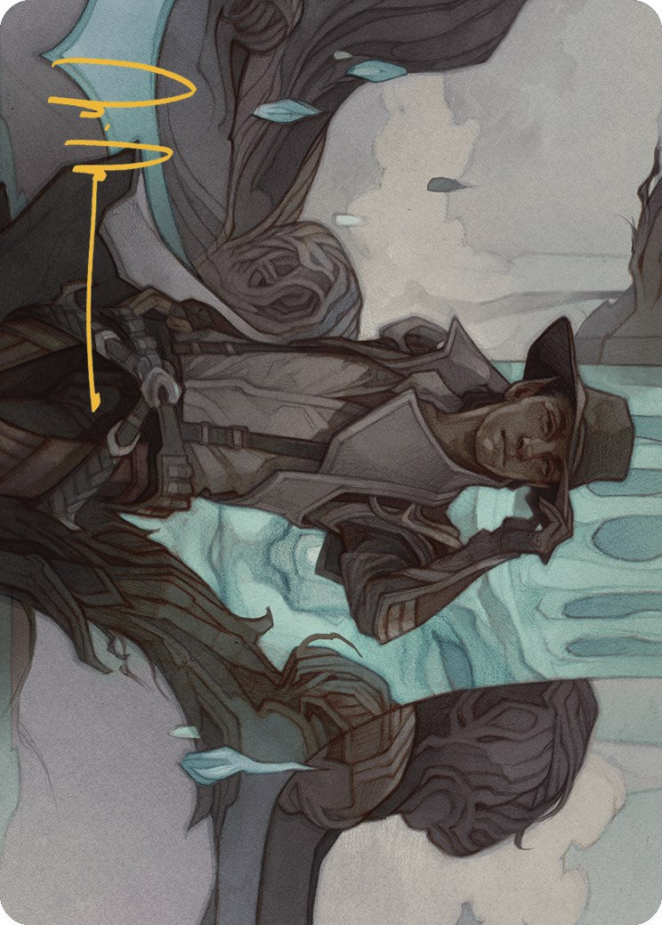 Kellan Joins Up Art Card (Gold-Stamped Signature) [Outlaws of Thunder Junction Art Series] | Boutique FDB TCG