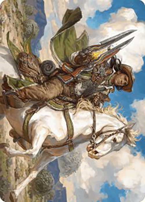 Wylie Duke, Atiin Hero Art Card [Outlaws of Thunder Junction Art Series] | Boutique FDB TCG