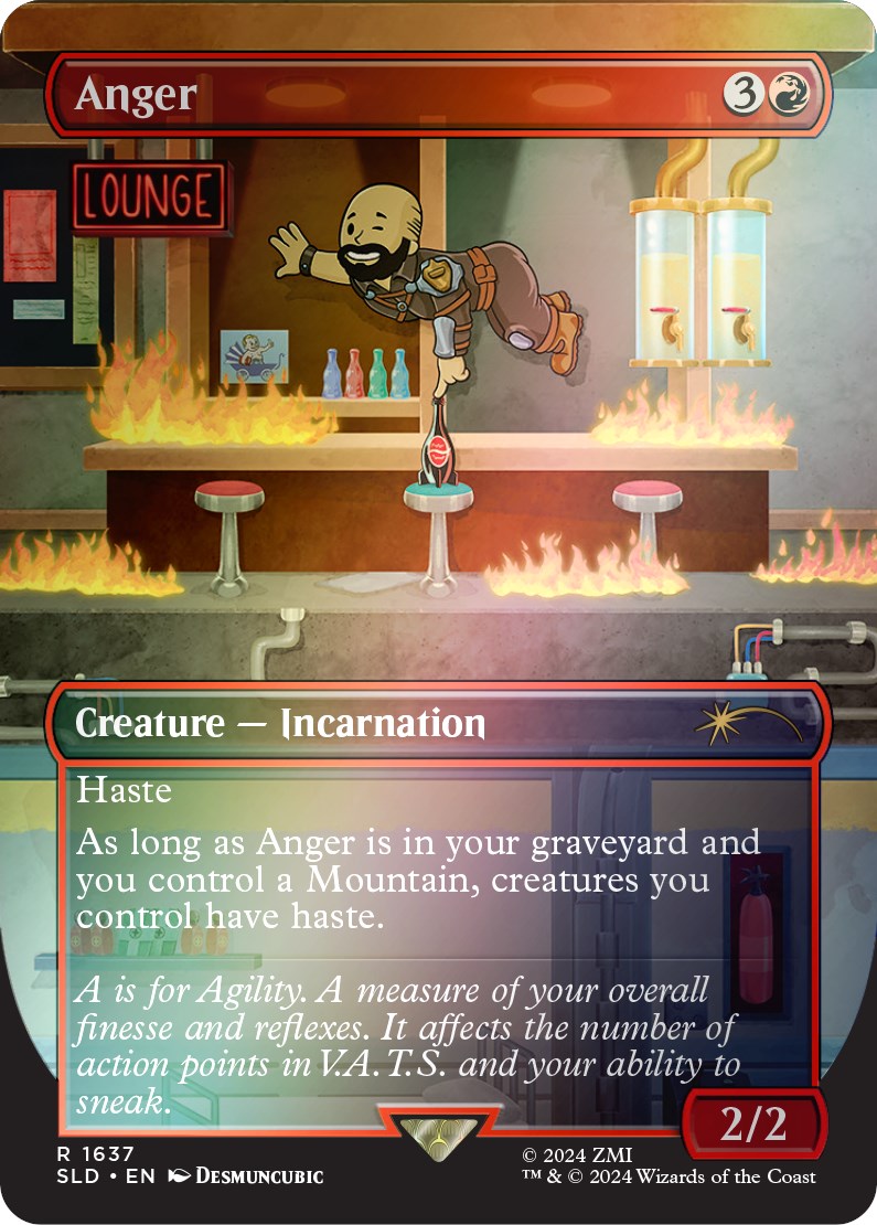 Anger (Rainbow Foil) [Secret Lair Drop Series] | Boutique FDB TCG