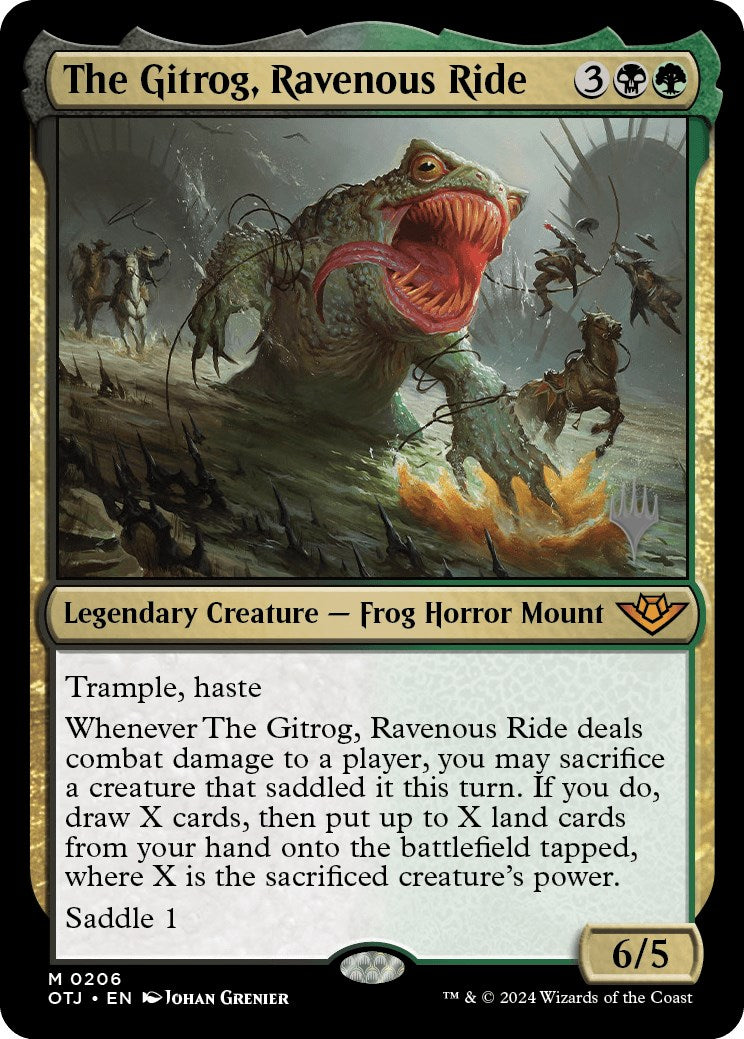 The Gitrog, Ravenous Ride (Promo Pack) [Outlaws of Thunder Junction Promos] | Boutique FDB TCG