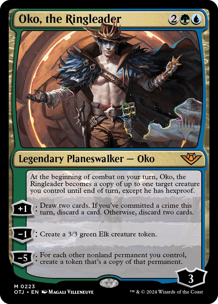 Oko, the Ringleader (Promo Pack) [Outlaws of Thunder Junction Promos] | Boutique FDB TCG