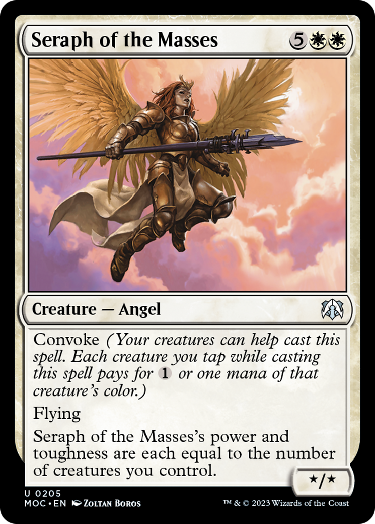 Seraph of the Masses [March of the Machine Commander] | Boutique FDB TCG