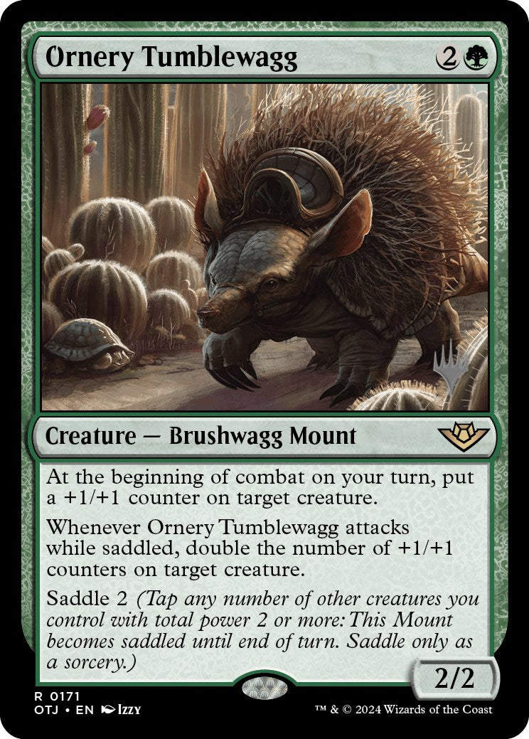 Ornery Tumblewagg (Promo Pack) [Outlaws of Thunder Junction Promos] | Boutique FDB TCG
