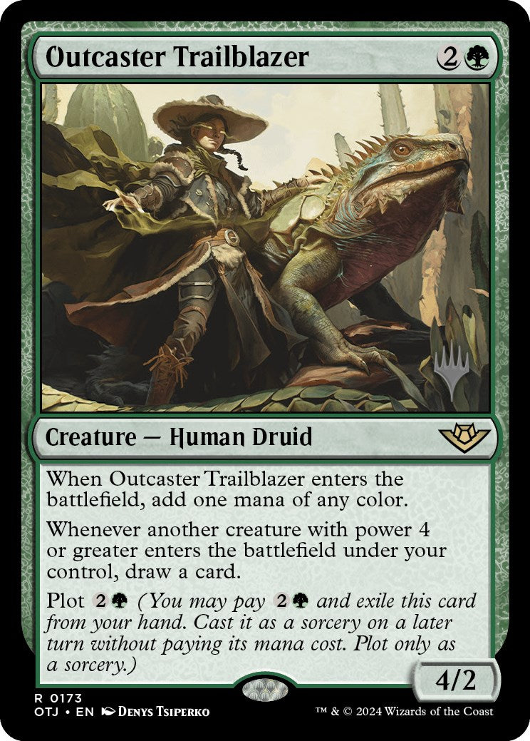 Outcaster Trailblazer (Promo Pack) [Outlaws of Thunder Junction Promos] | Boutique FDB TCG