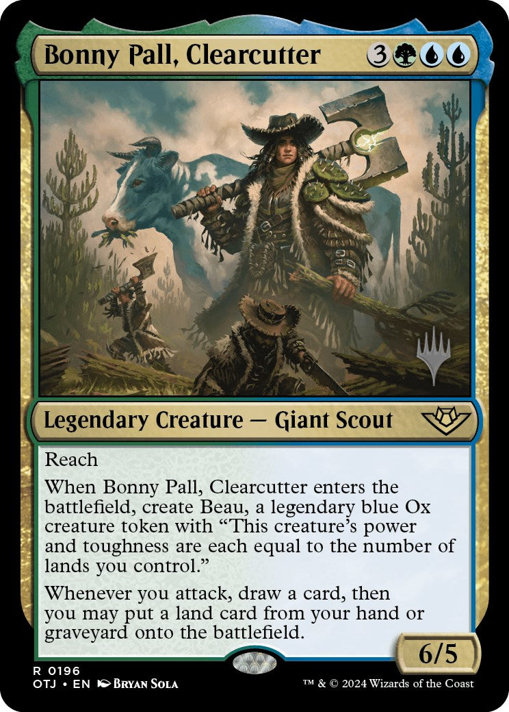Bonny Pall, Clearcutter (Promo Pack) [Outlaws of Thunder Junction Promos] | Boutique FDB TCG