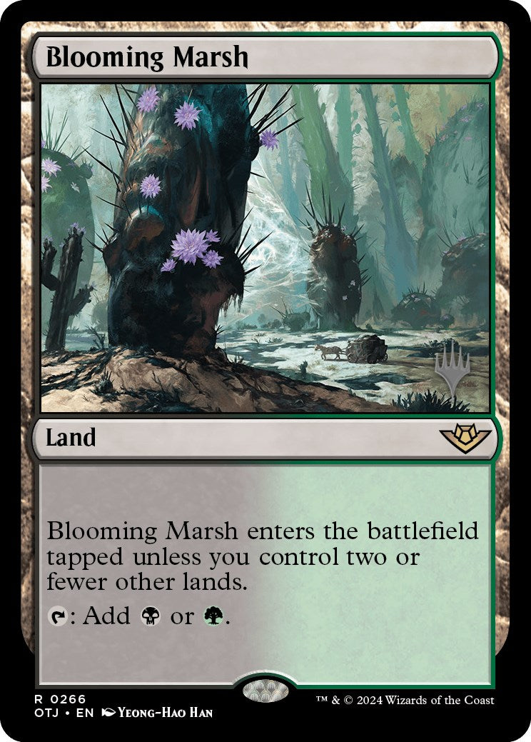 Blooming Marsh (Promo Pack) [Outlaws of Thunder Junction Promos] | Boutique FDB TCG