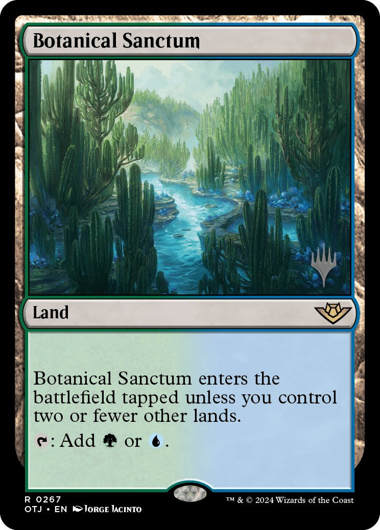 Botanical Sanctum (Promo Pack) [Outlaws of Thunder Junction Promos] | Boutique FDB TCG