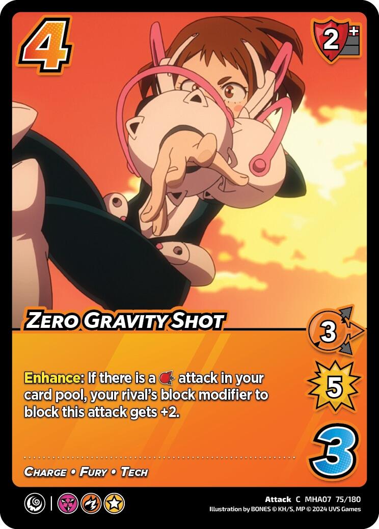 Zero Gravity Shot [Girl Power] | Boutique FDB TCG