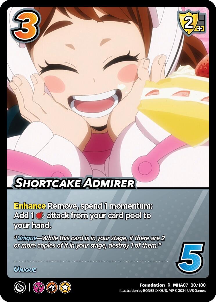 Shortcake Admirer [Girl Power] | Boutique FDB TCG