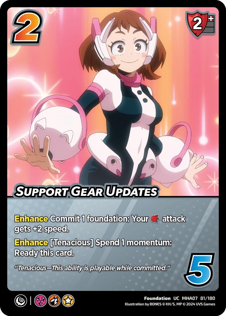Support Gear Updates [Girl Power] | Boutique FDB TCG