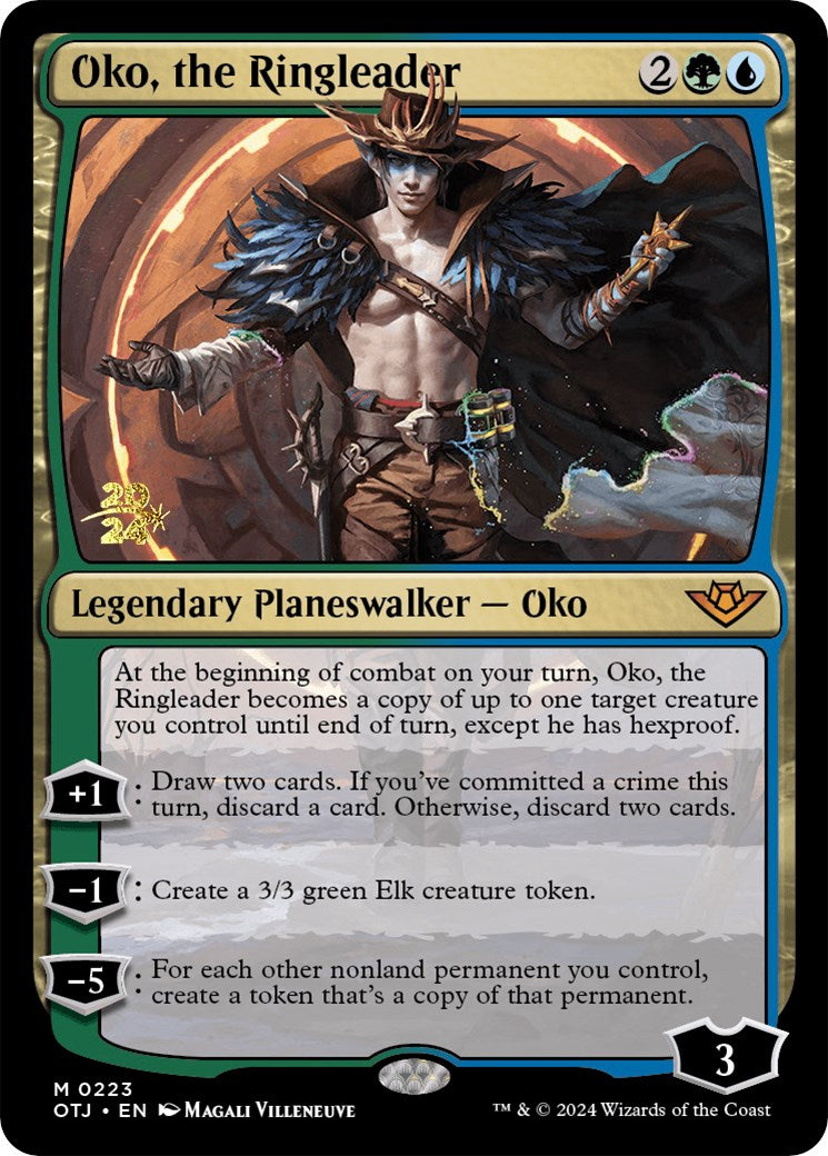 Oko, the Ringleader [Outlaws of Thunder Junction Prerelease Promos] | Boutique FDB TCG