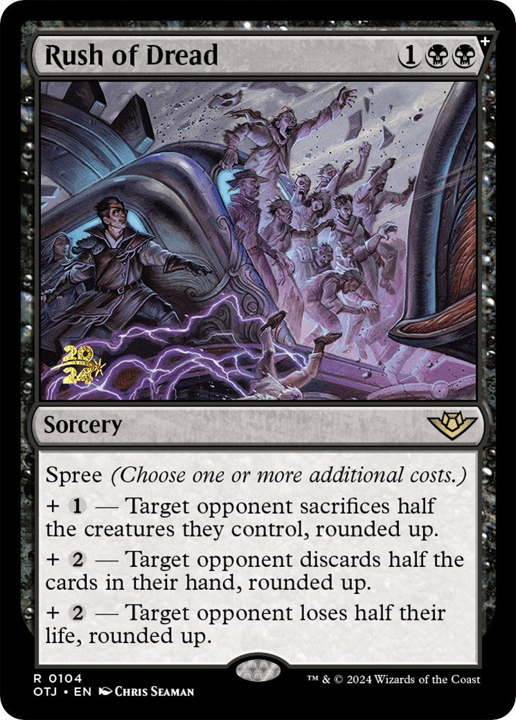 Rush of Dread [Outlaws of Thunder Junction Prerelease Promos] | Boutique FDB TCG