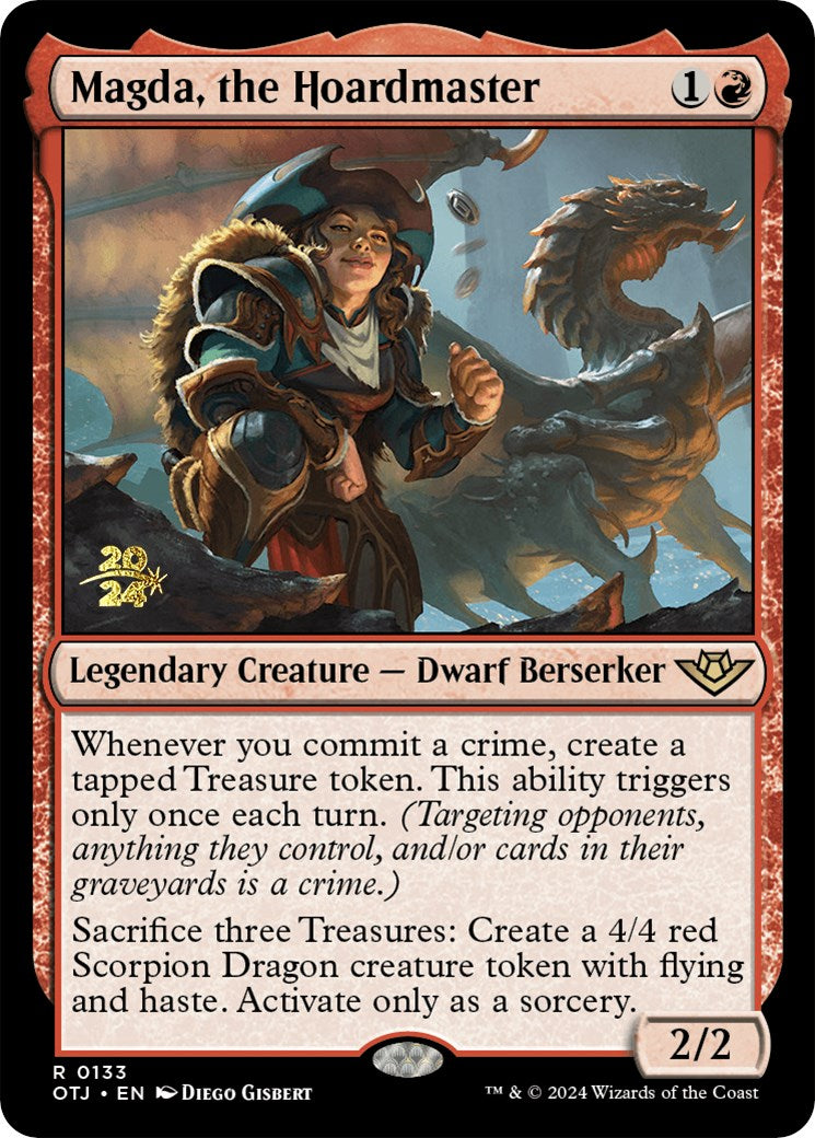 Magda, the Hoardmaster [Outlaws of Thunder Junction Prerelease Promos] | Boutique FDB TCG