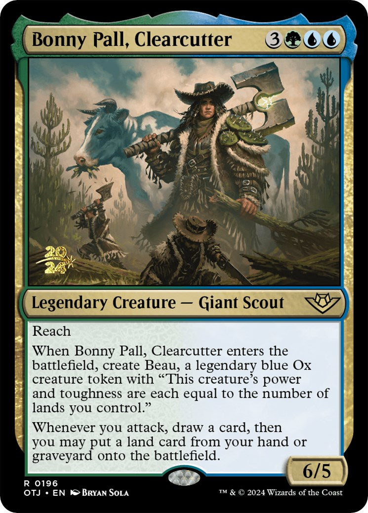Bonny Pall, Clearcutter [Outlaws of Thunder Junction Prerelease Promos] | Boutique FDB TCG