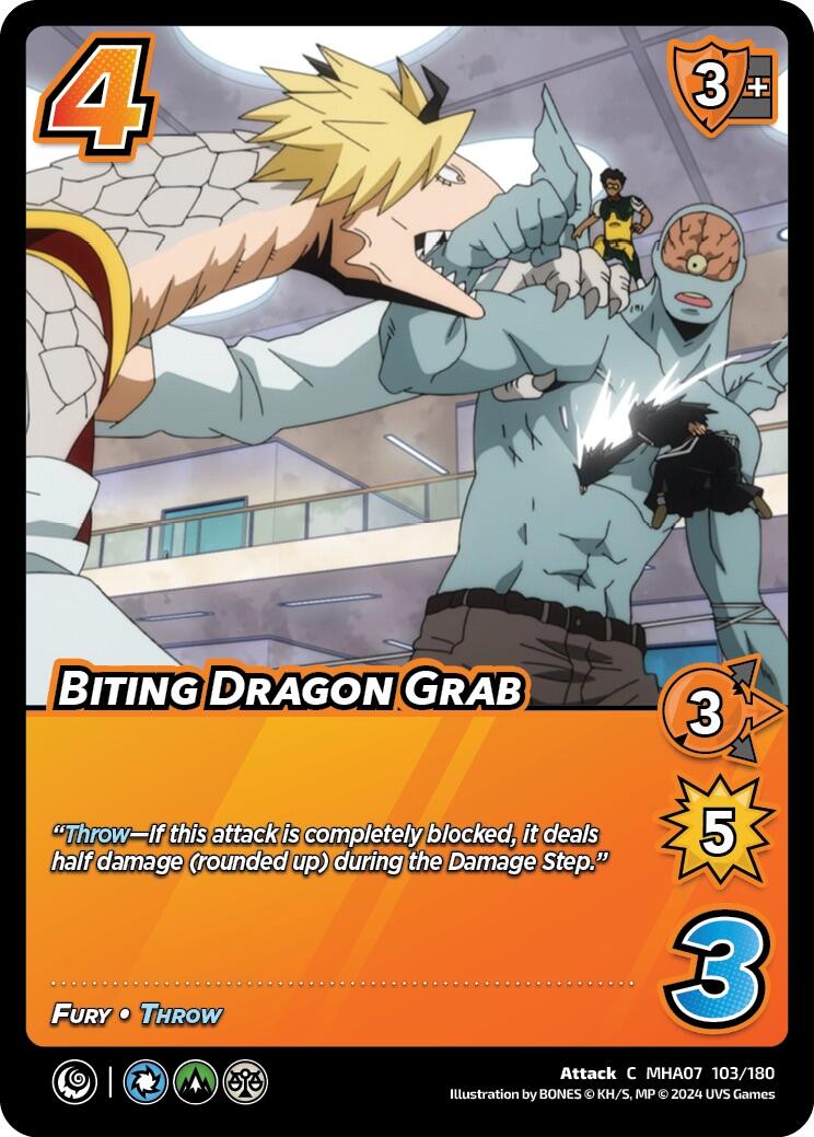 Biting Dragon Grab [Girl Power] | Boutique FDB TCG