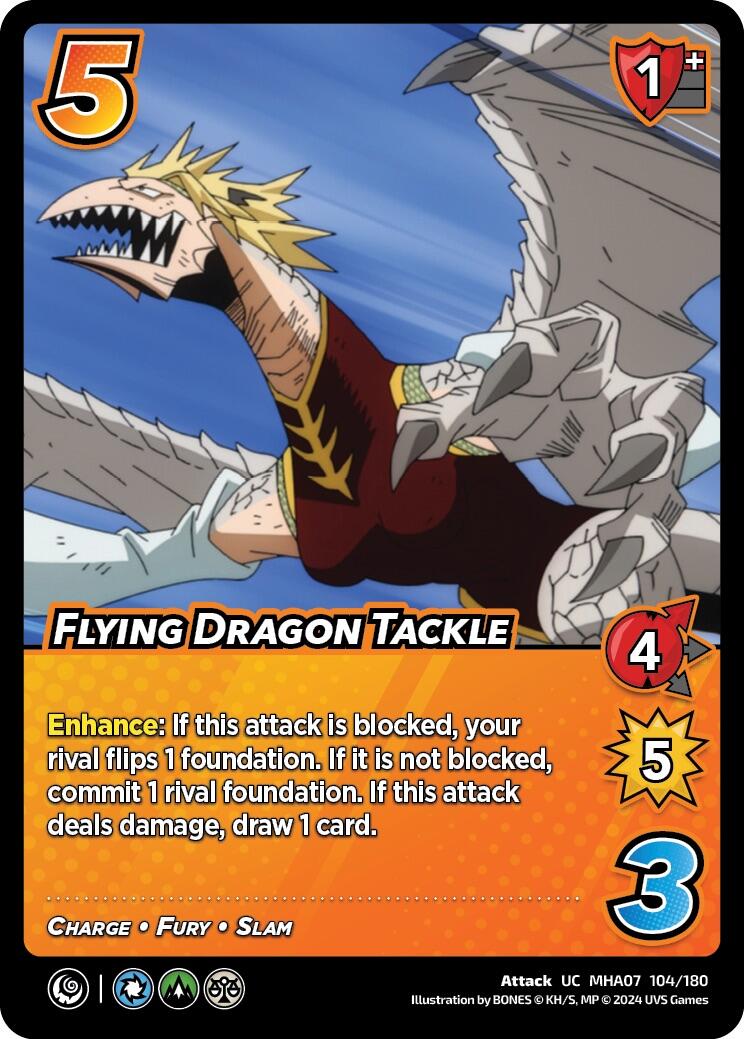 Flying Dragon Tackle [Girl Power] | Boutique FDB TCG