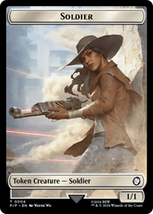 Radiation // Soldier (0004) Double-Sided Token [Fallout Tokens] | Boutique FDB TCG