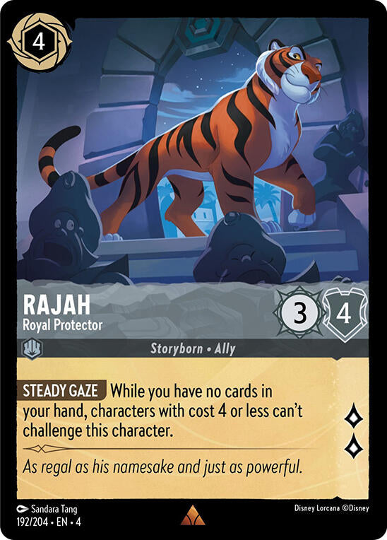 Rajah - Royal Protector (192/204) [Ursula's Return] | Boutique FDB TCG