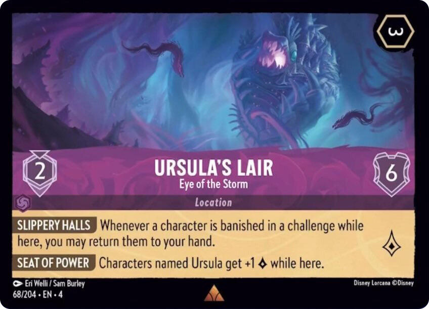 Ursula's Lair - Eye of the Storm (68/204) [Ursula's Return] | Boutique FDB TCG