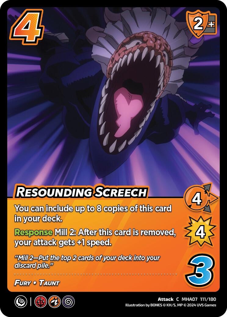 Resounding Screech [Girl Power] | Boutique FDB TCG