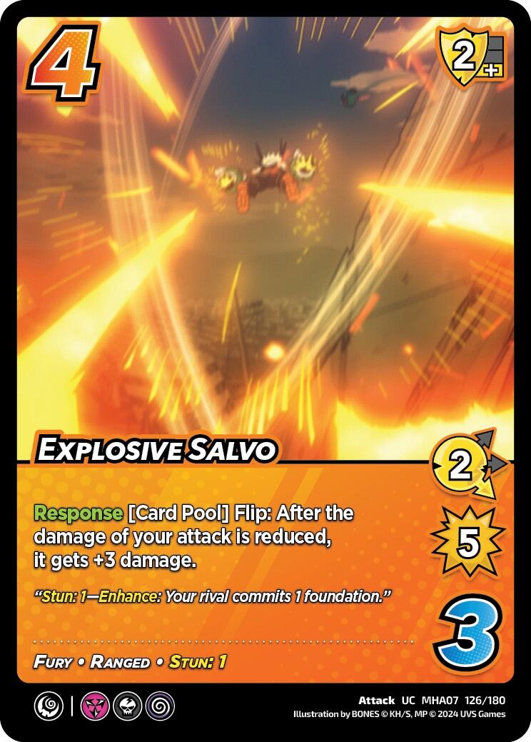 Explosive Salvo [Girl Power] | Boutique FDB TCG