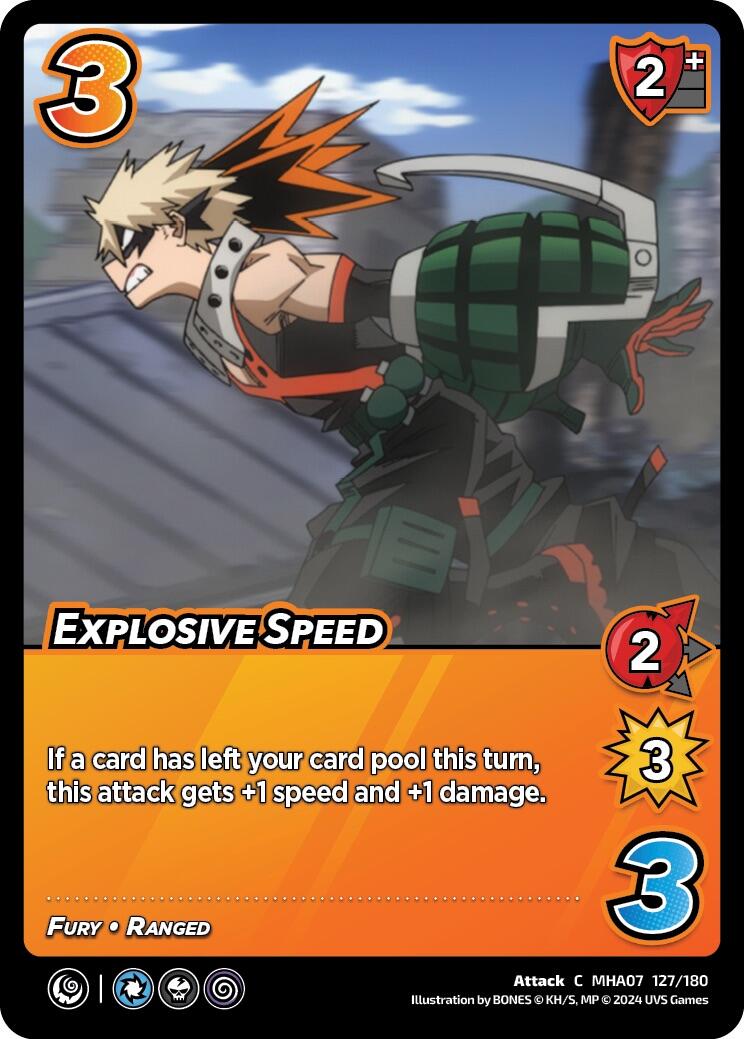 Explosive Speed [Girl Power] | Boutique FDB TCG