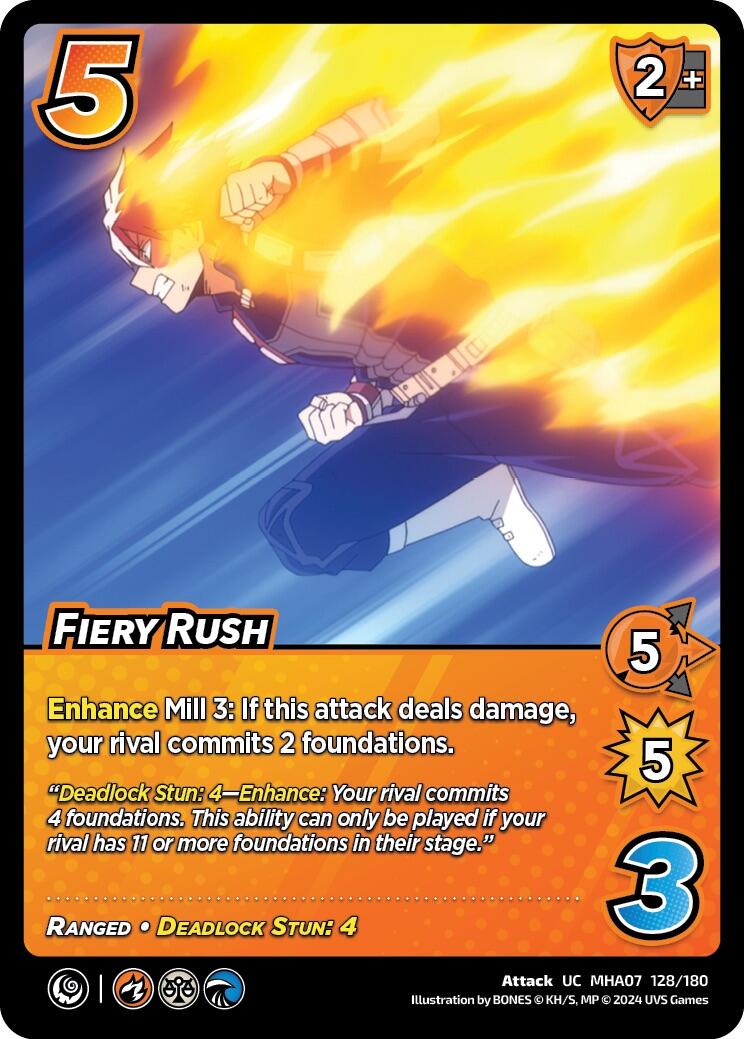 Fiery Rush [Girl Power] | Boutique FDB TCG