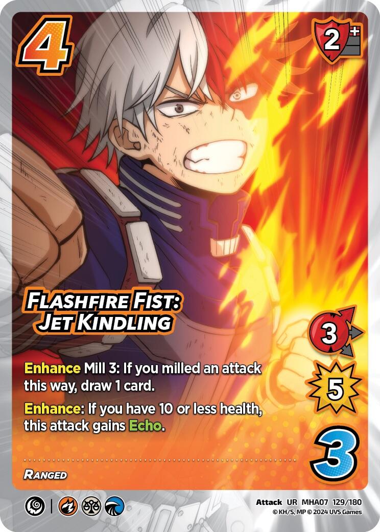 Flashfire Fist: Jet Kindling [Girl Power] | Boutique FDB TCG