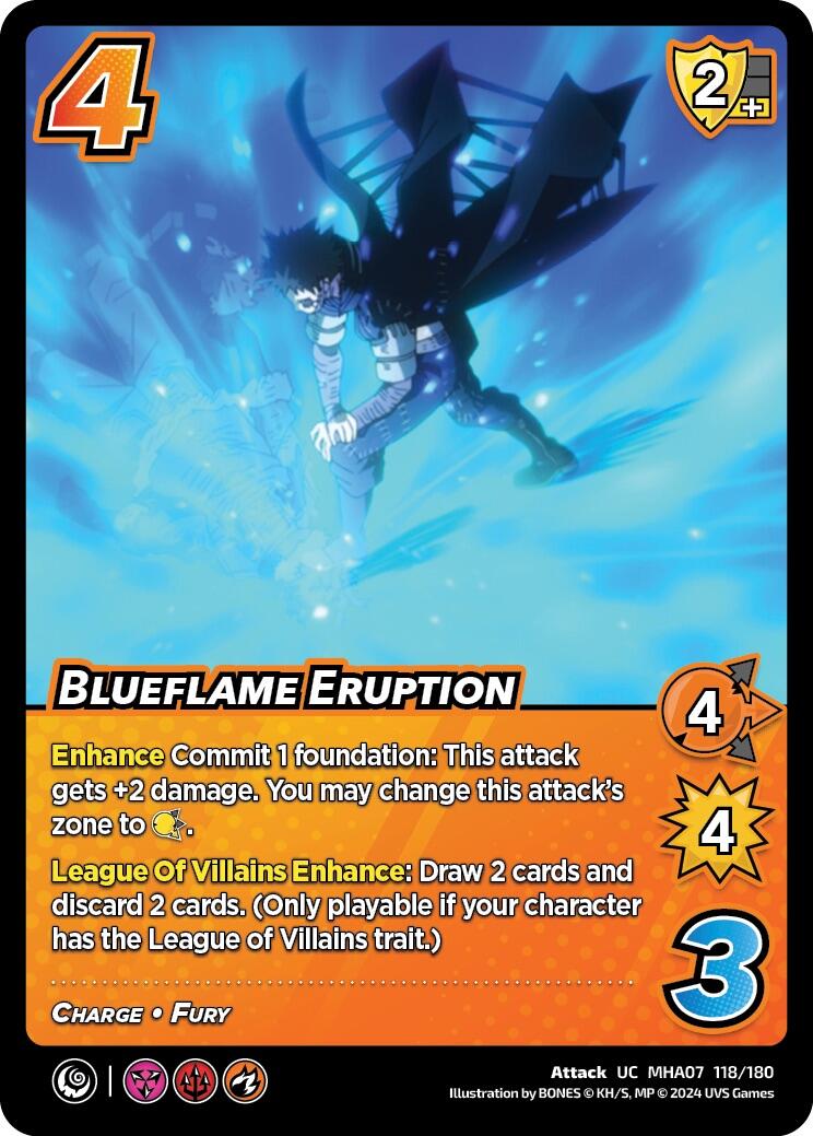 Blueflame Eruption [Girl Power] | Boutique FDB TCG