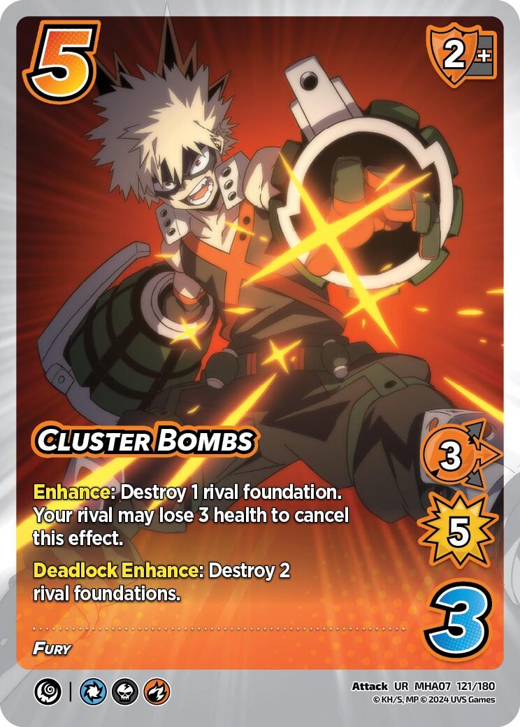 Cluster Bombs [Girl Power] | Boutique FDB TCG