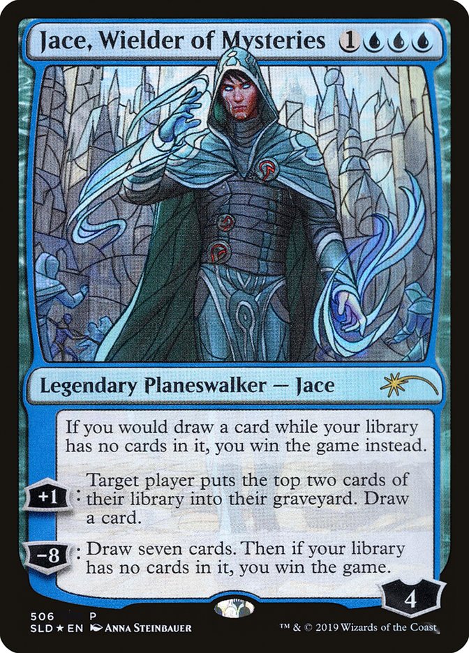 Jace, Wielder of Mysteries (Stained Glass) [Secret Lair Drop Promos] | Boutique FDB TCG