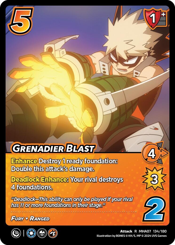 Grenadier Blast [Girl Power] | Boutique FDB TCG