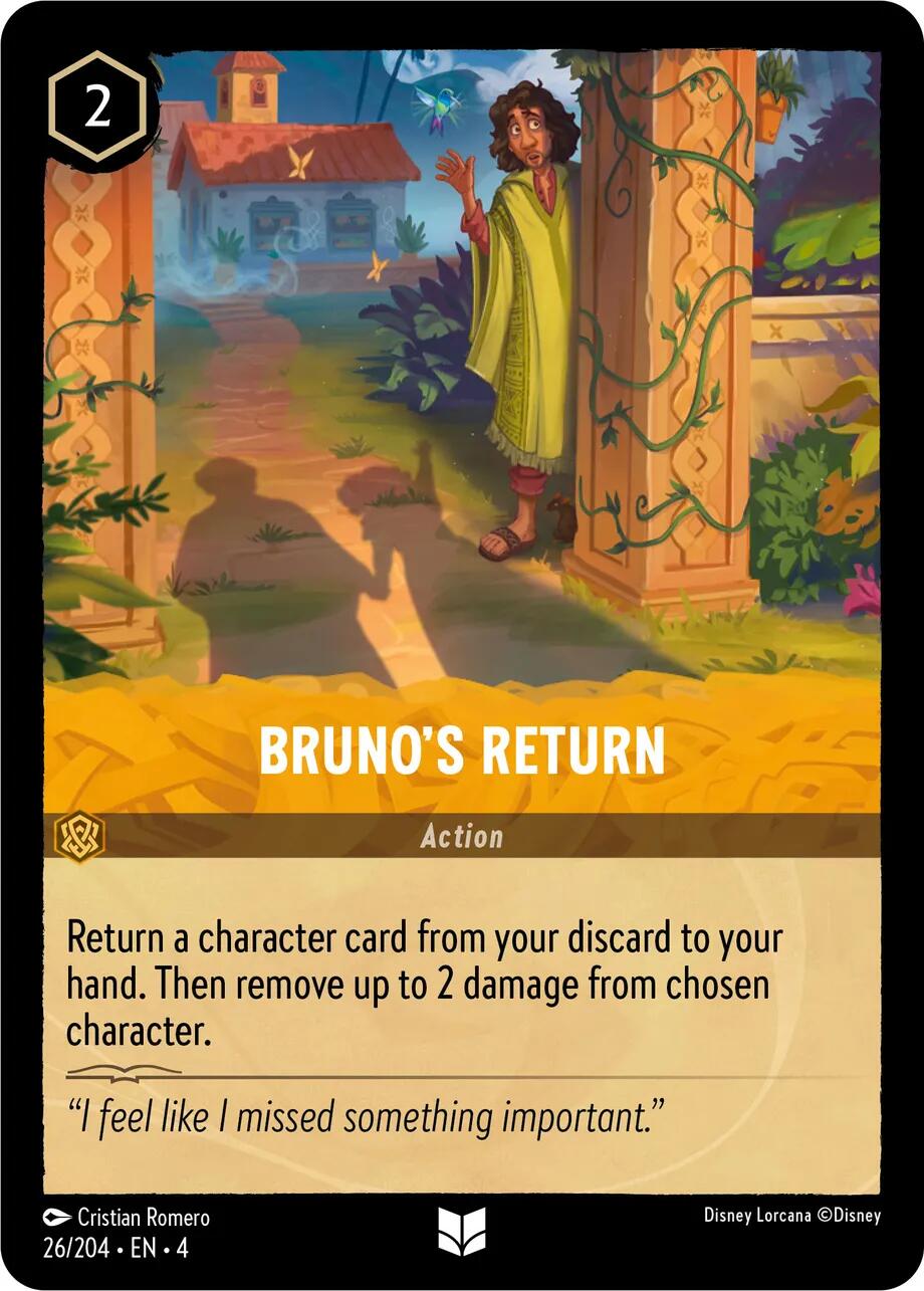 Bruno's Return (26/204) [Ursula's Return] | Boutique FDB TCG