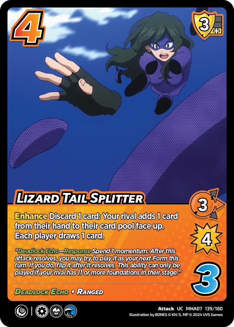 Lizard Tail Splitter [Girl Power] | Boutique FDB TCG