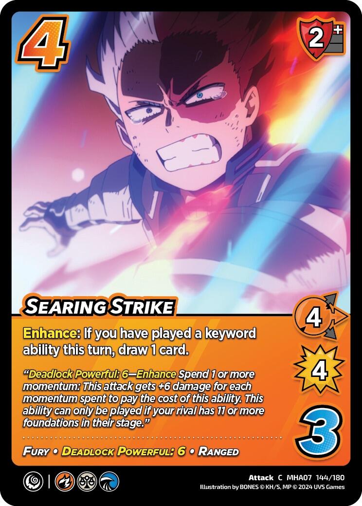 Searing Strike [Girl Power] | Boutique FDB TCG