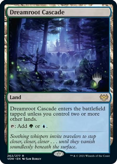 Dreamroot Cascade (Promo Pack) [Innistrad: Crimson Vow Promos] | Boutique FDB TCG