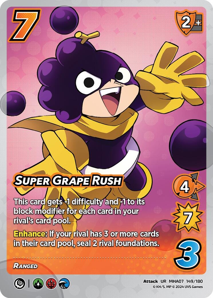 Super Grape Rush [Girl Power] | Boutique FDB TCG