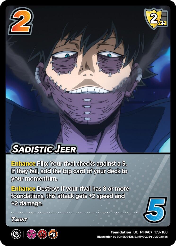 Sadistic Jeer [Girl Power] | Boutique FDB TCG