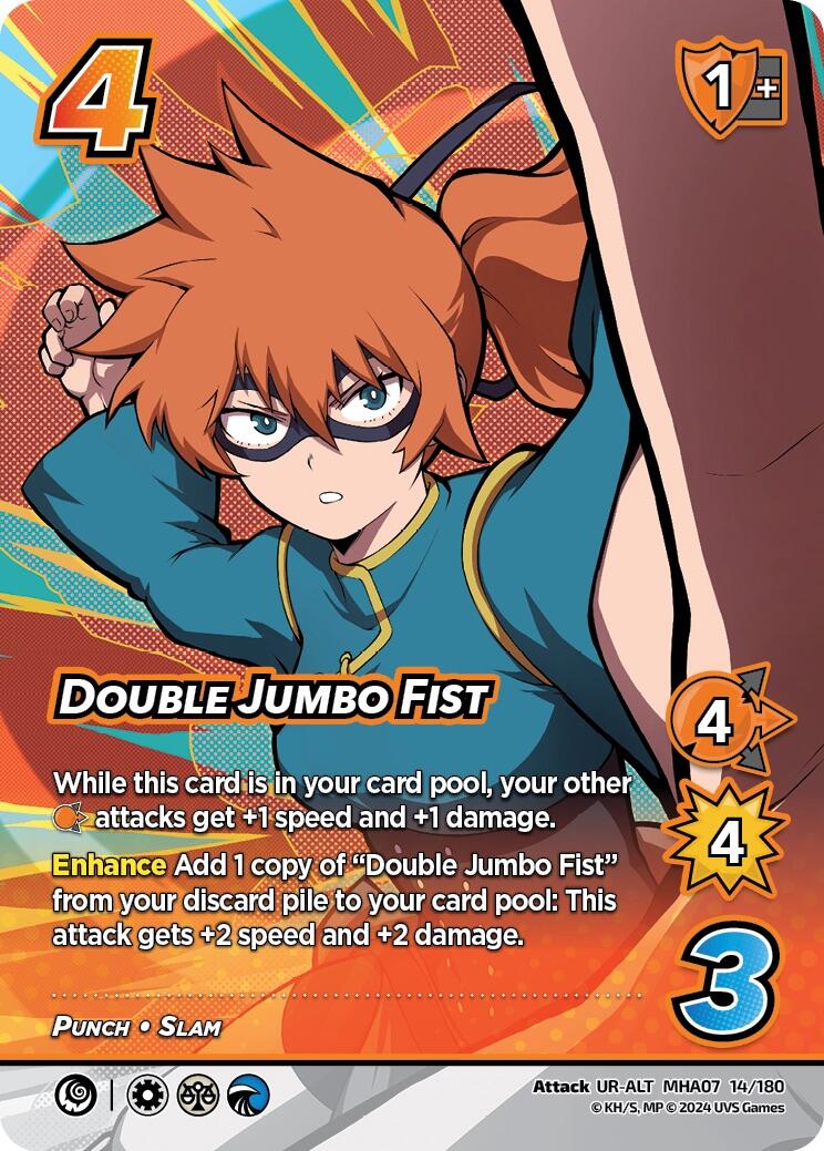 Double Jumbo Fist (Alternate Art) [Girl Power] | Boutique FDB TCG