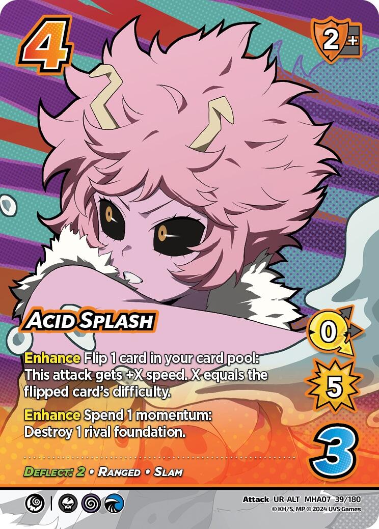 Acid Splash (Alternate Art) [Girl Power] | Boutique FDB TCG
