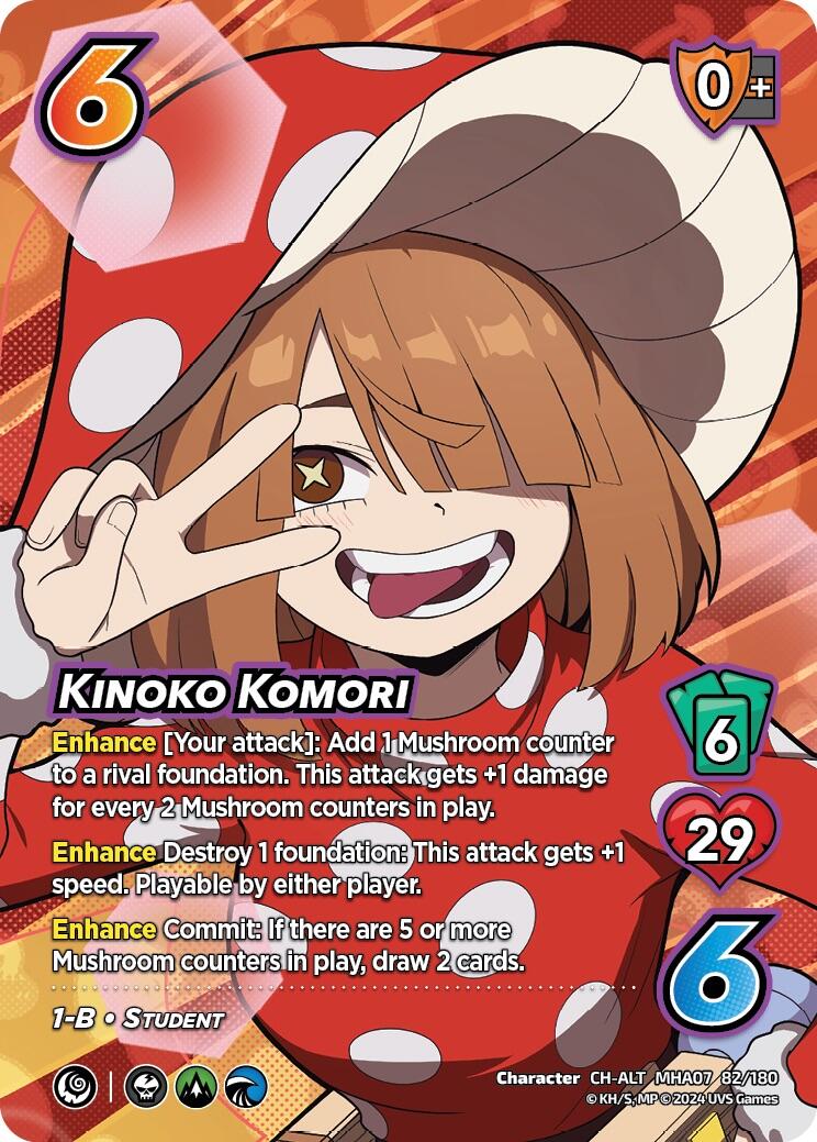 Kinoko Komori (Alternate Art) [Girl Power] | Boutique FDB TCG